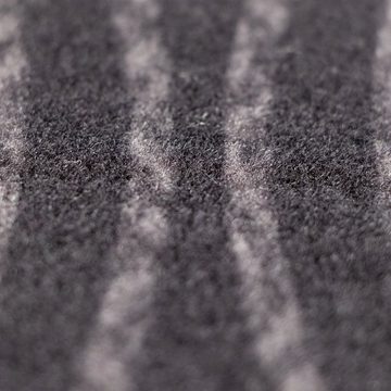 Fußmatte VELVET Semicircle Anthrazit - 60x90cm - modernes Design, Primaflor-Ideen in Textil, Rechteckig, Höhe: 5 mm