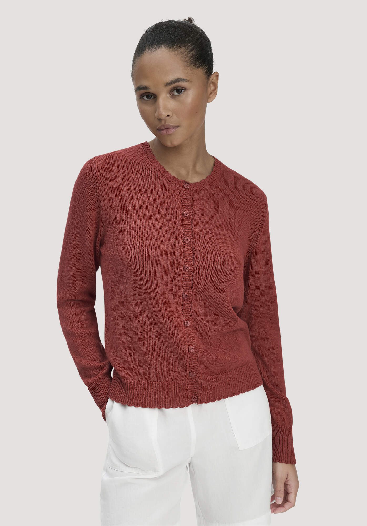 Hessnatur Strickjacke (1-tlg)