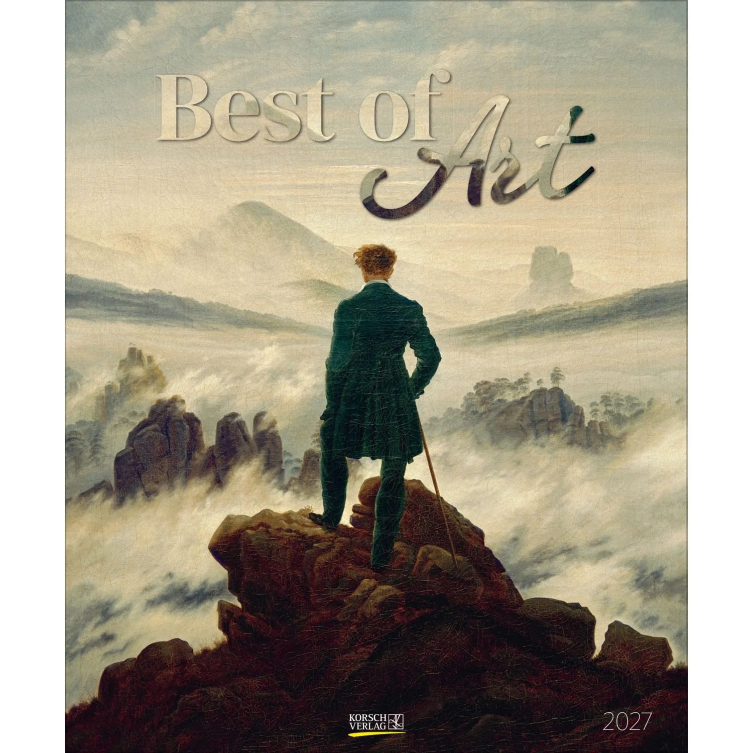 Korsch Verlag Wandkalender Best of Art 2027
