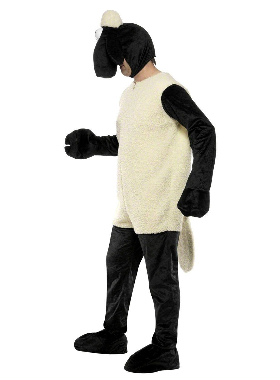 Smiffys Kostüm Shaun das Schaf - Karnevalskostüm Faschingskostüm, Original Lizenzprodukt aus Animationsserie 'Shaun das Schaf'