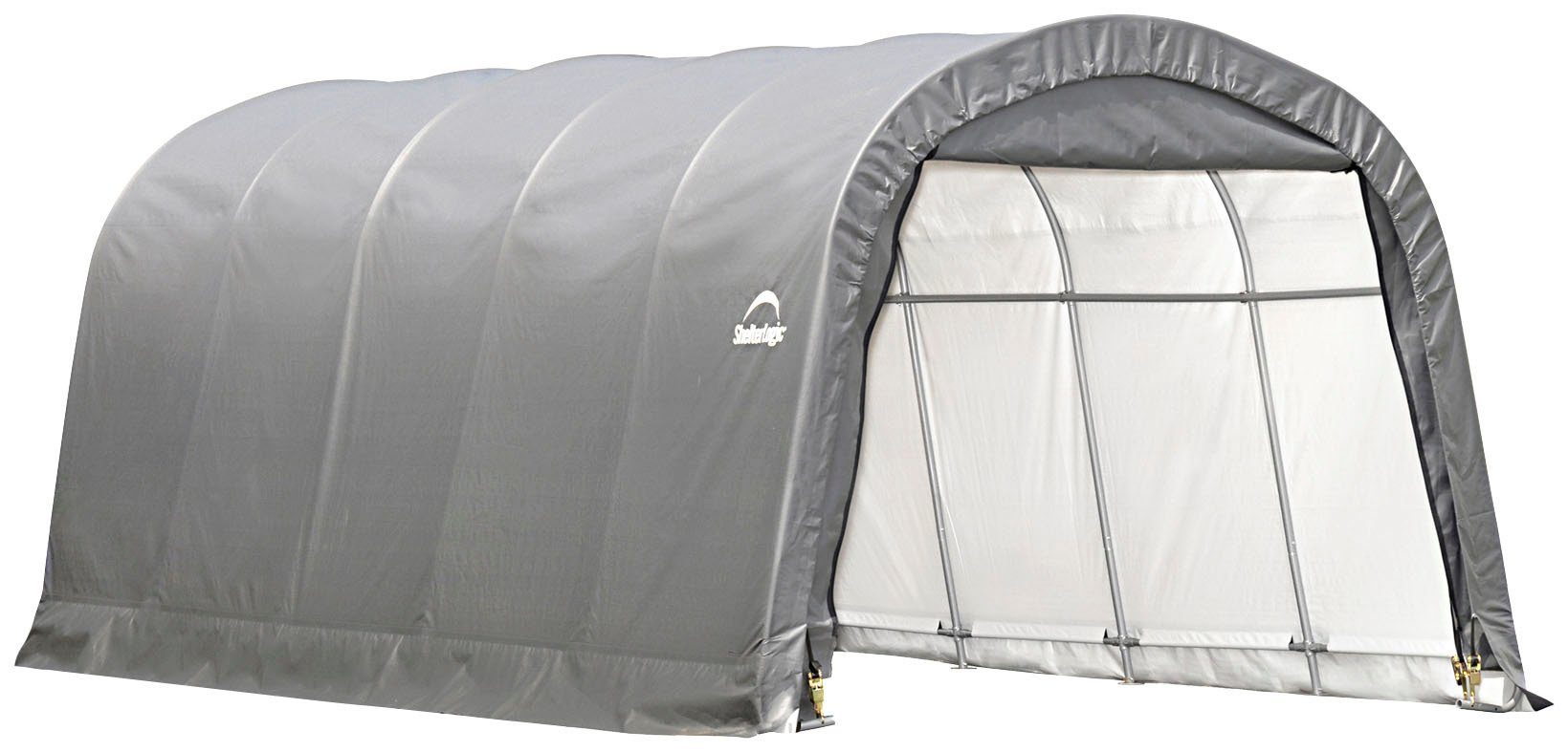 ShelterLogic Garage Foliengarage, 22,57m², Stahlgestell mit Polyethylen-Pla günstig online kaufen