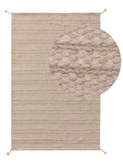 Teppich Rene, benuta, rechteckig, Höhe: 5 mm, Kunstfaser, Berber, Ethno-Style, Wohnzimmer