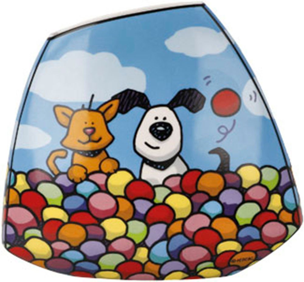 Goebel Dekovase Ed Heck - Having a Ball or Two, 14 cm