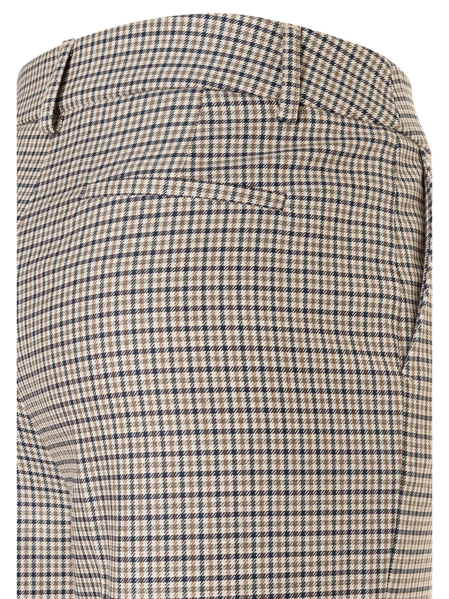 MORE&MORE Stoffhose Stoffstretchhose kariert