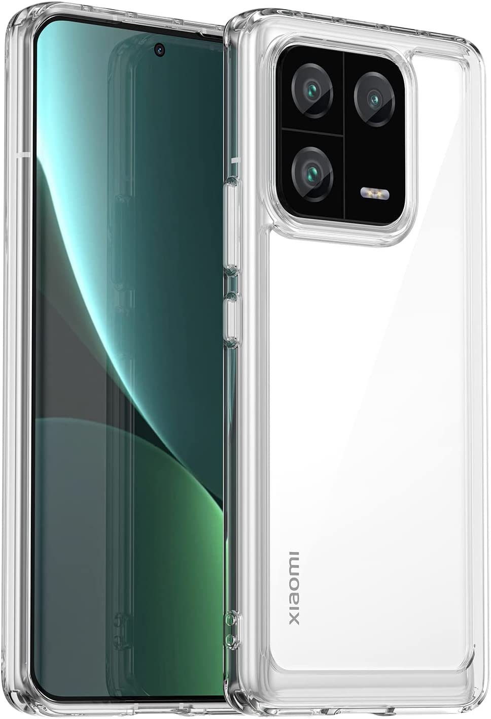 MSM Handyhülle Hülle für Xiaomi 13 Pro Silikon Schutzhülle TPU Tasche Case Klar Slim