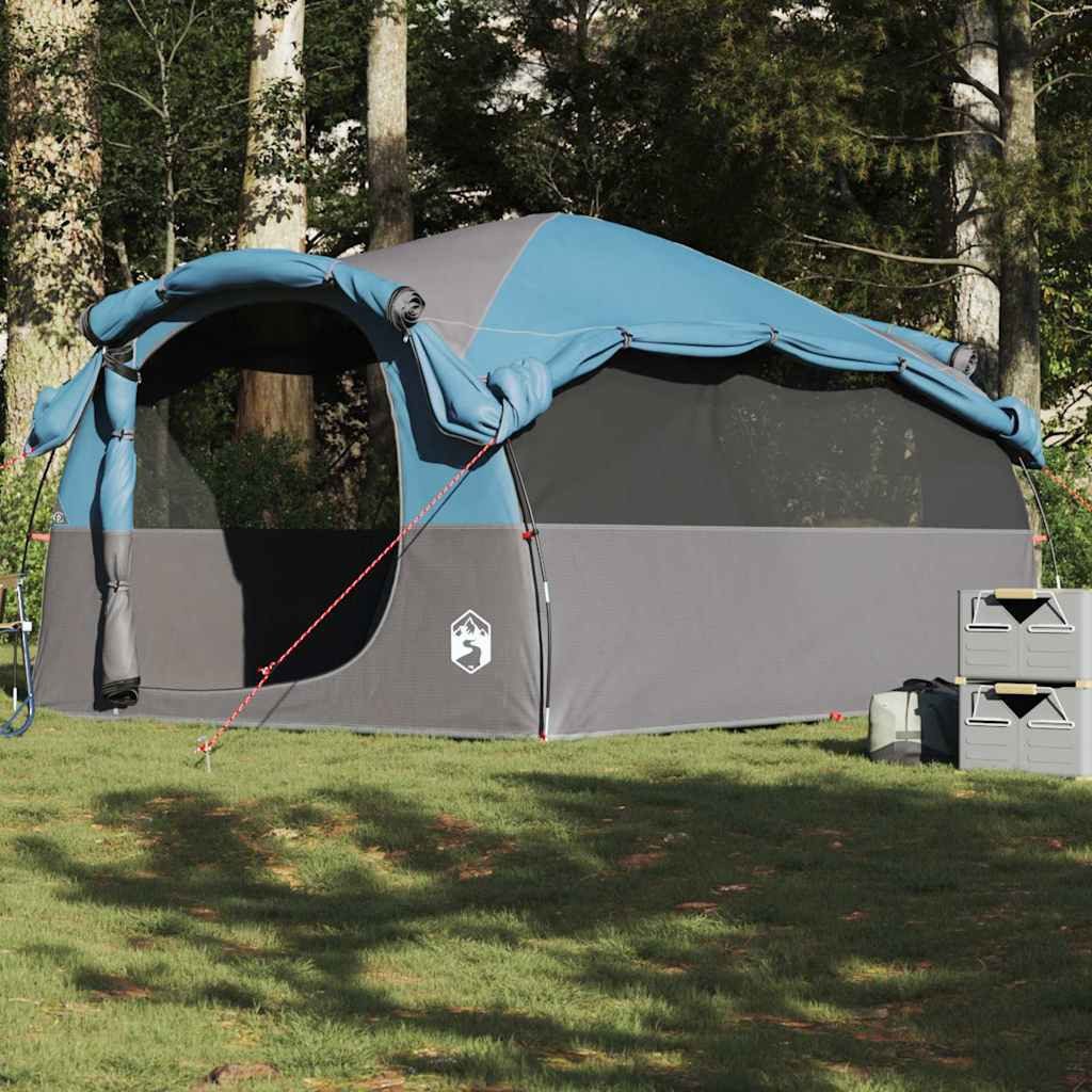 Faltzelt Familienzelt Tunnelzelt 564x260x185 cm Blau