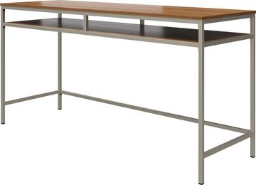 Dorel Home Schreibtisch Bradford (1-St), Gestell aus Metall, Breite 153 cm