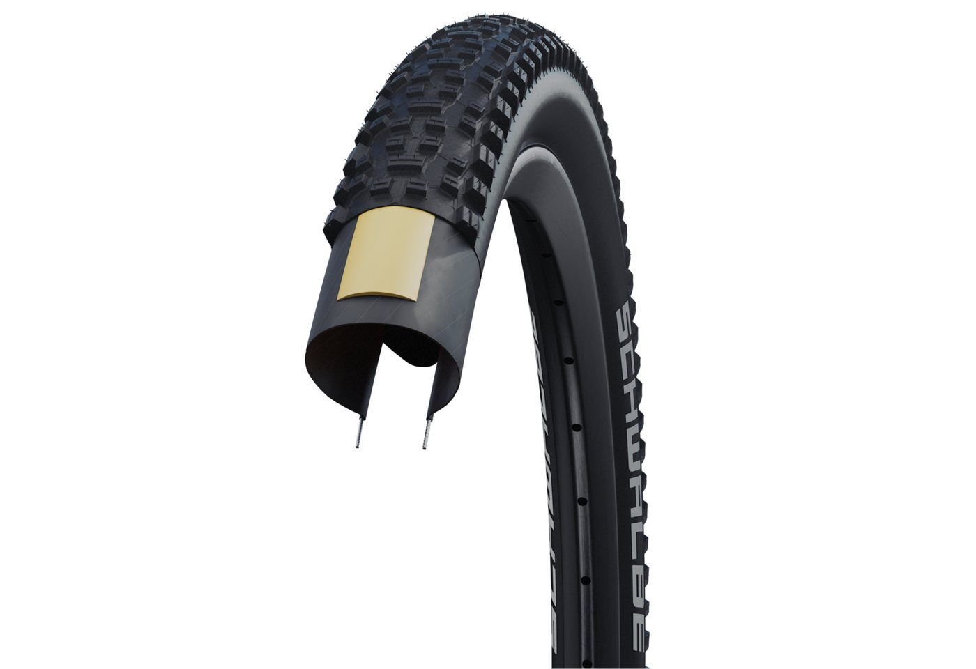 Schwalbe Fahrradreifen Schwalbe Rapid Rob 54-584 Drahtreifen K-Guard 27.5x2.10, Drahtreifen