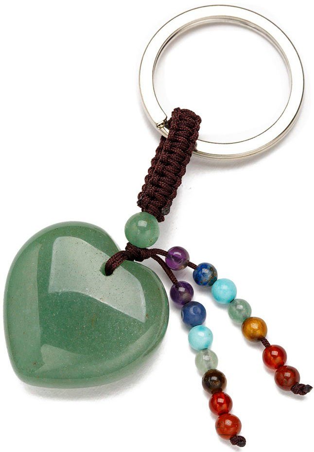 Firetti Schlüsselanhänger Schmuck Geschenk Herz, mit Edelsteinen