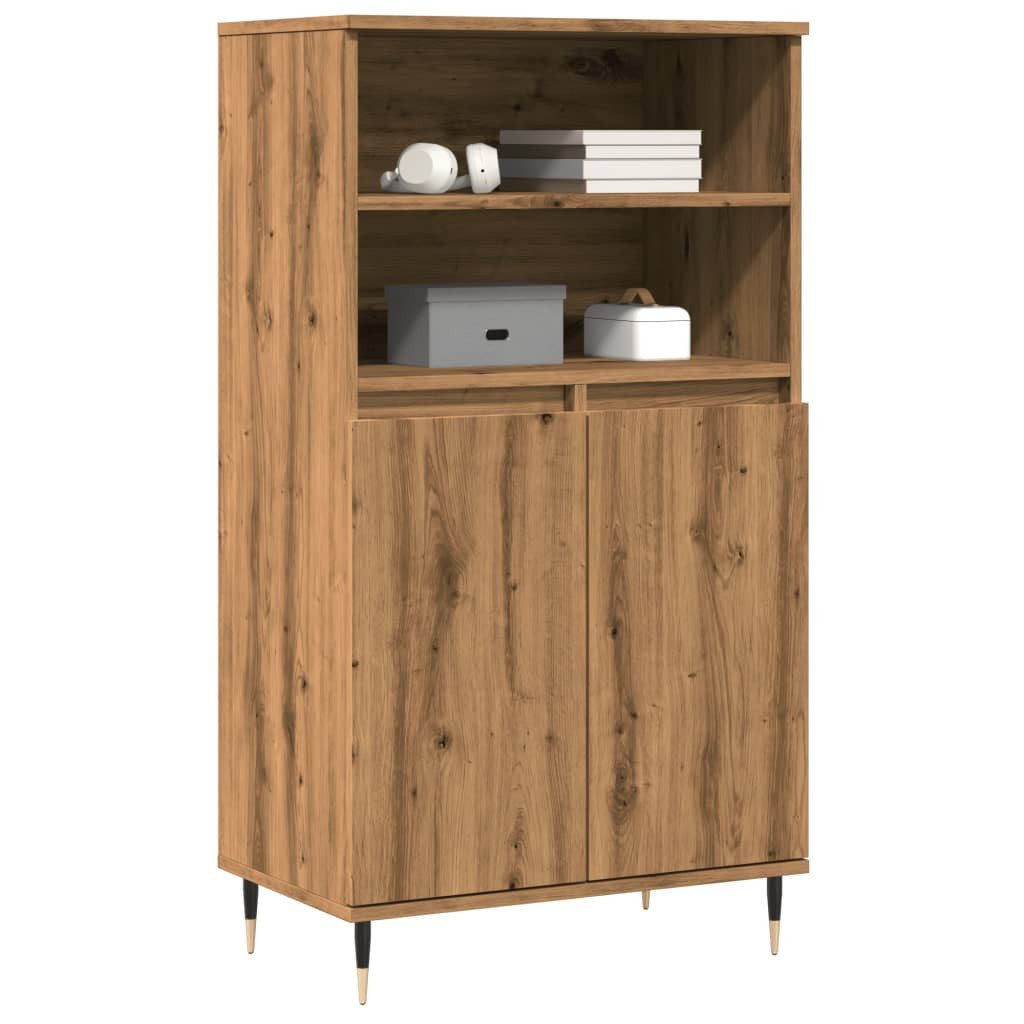 vidaXL Highboard Highboard Artisan-Eiche 60x36x110 cm günstig online kaufen