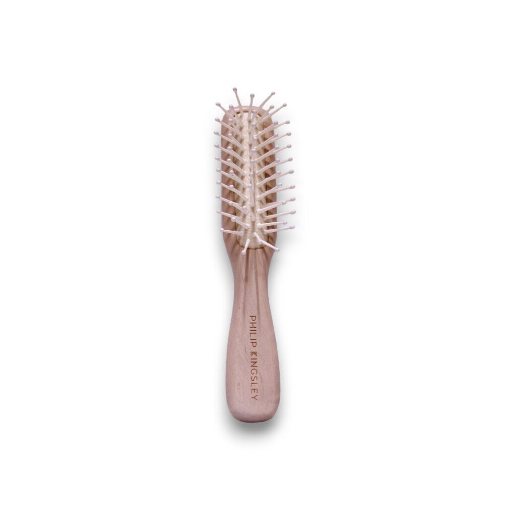 Philip Kingsley Haarbürste Set : Detangler Haarbürste + Handtasche Silber