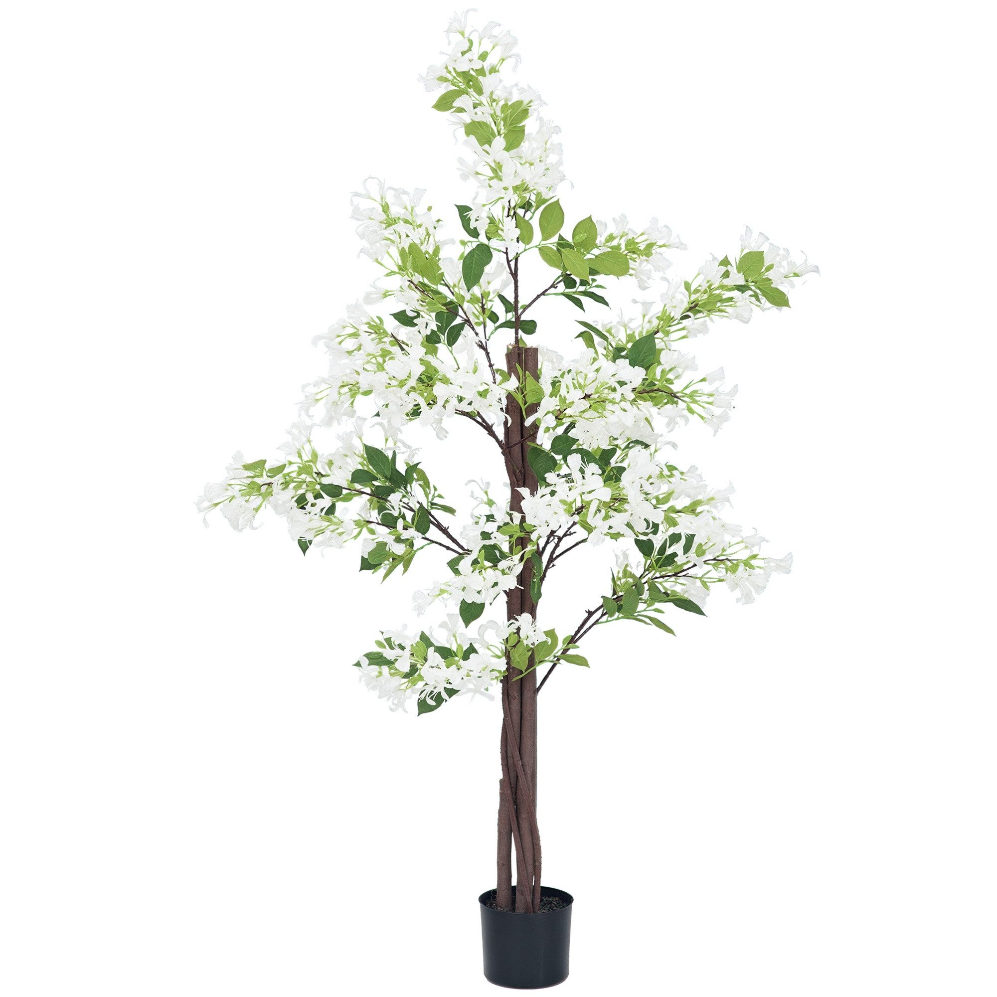 Kunstpflanze Künstliche Pflanze Geißblatt-Baum, HOMCOM, Höhe 150 cm, inkl. Übertopf. Reduzierter Preis € 39,90. Unverbindliche Preisempfehlung € 72,90