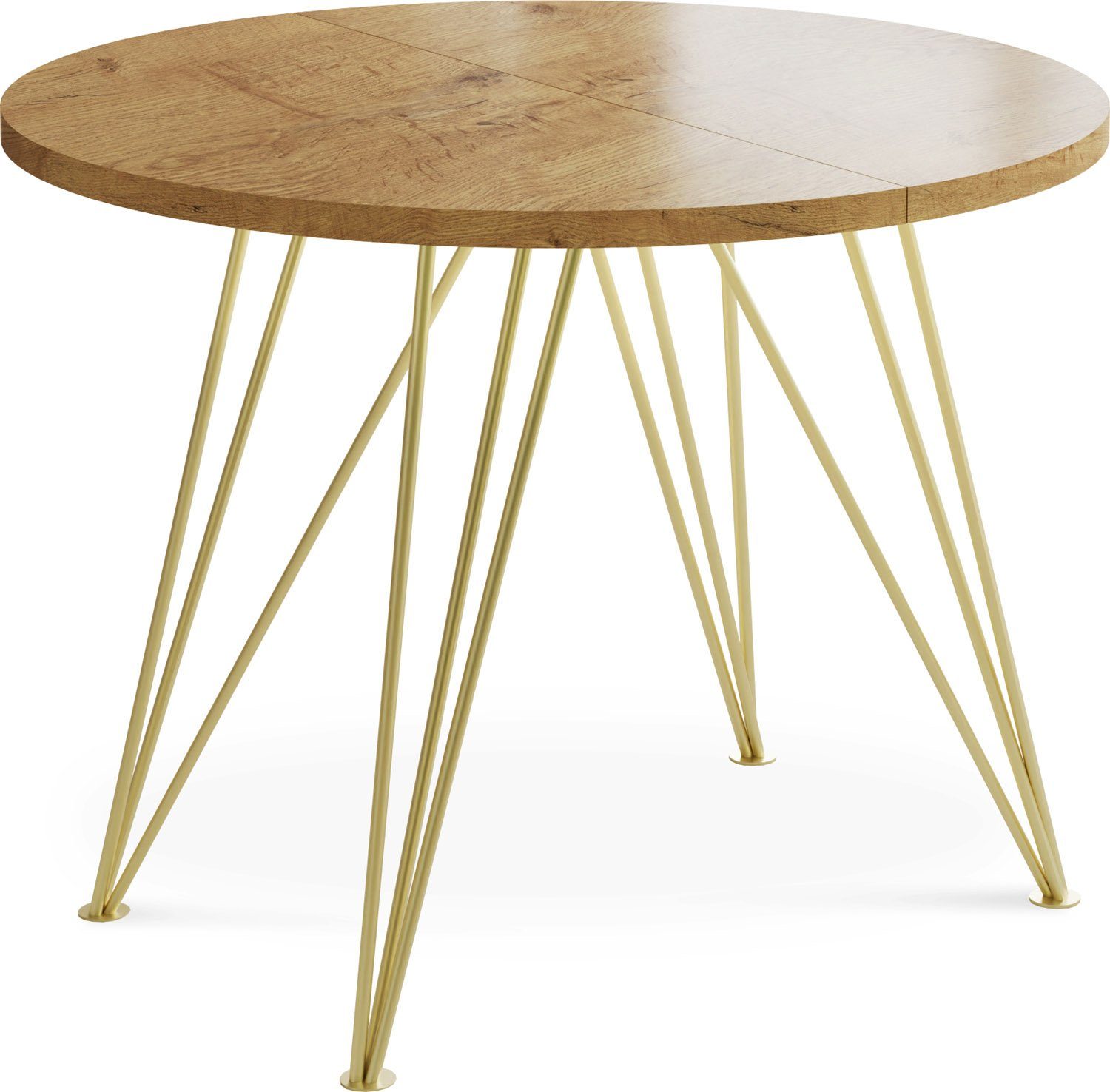 Esstisch Mit Goldenen Beinen