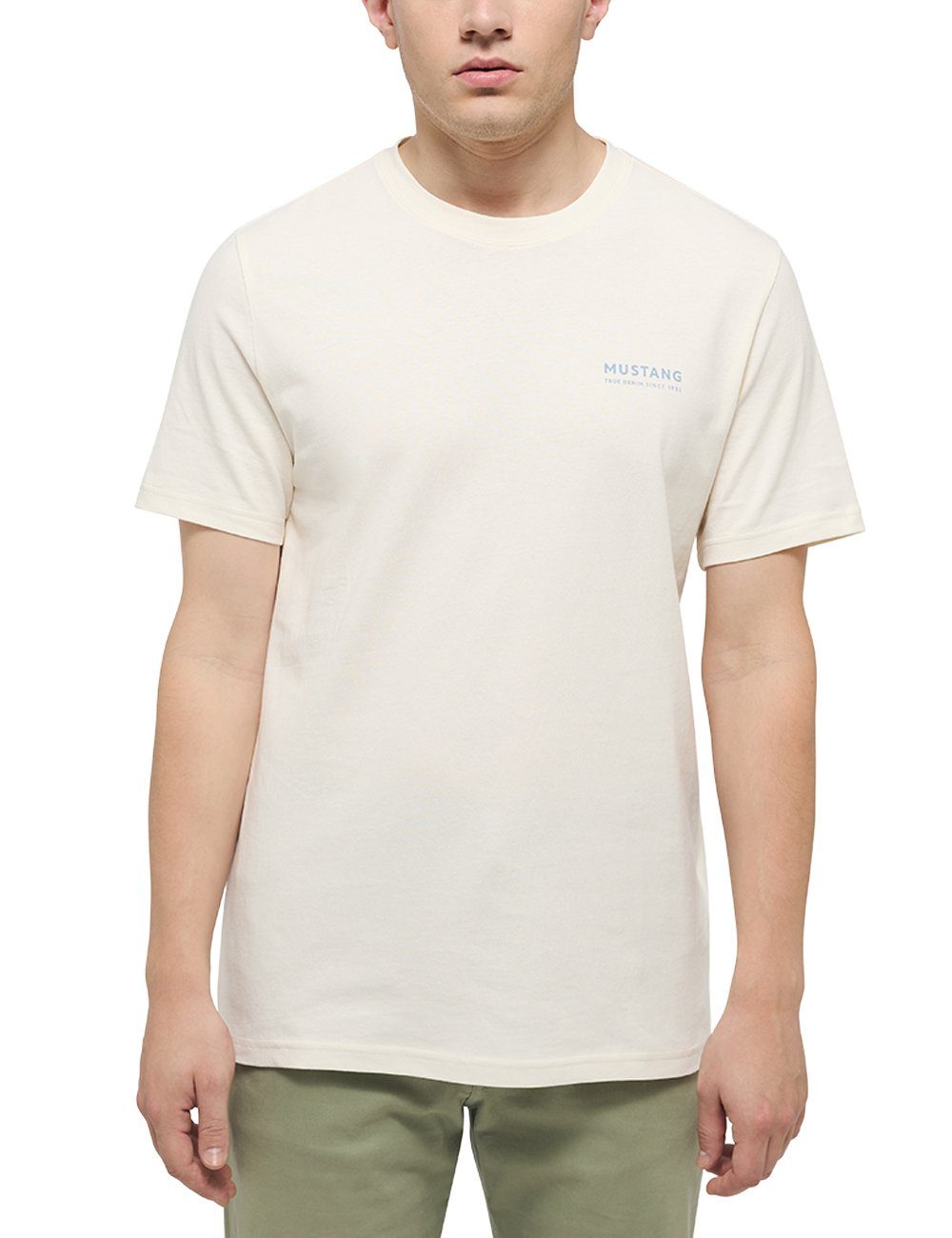 C Alex T-Shirt Style MUSTANG weiß Print