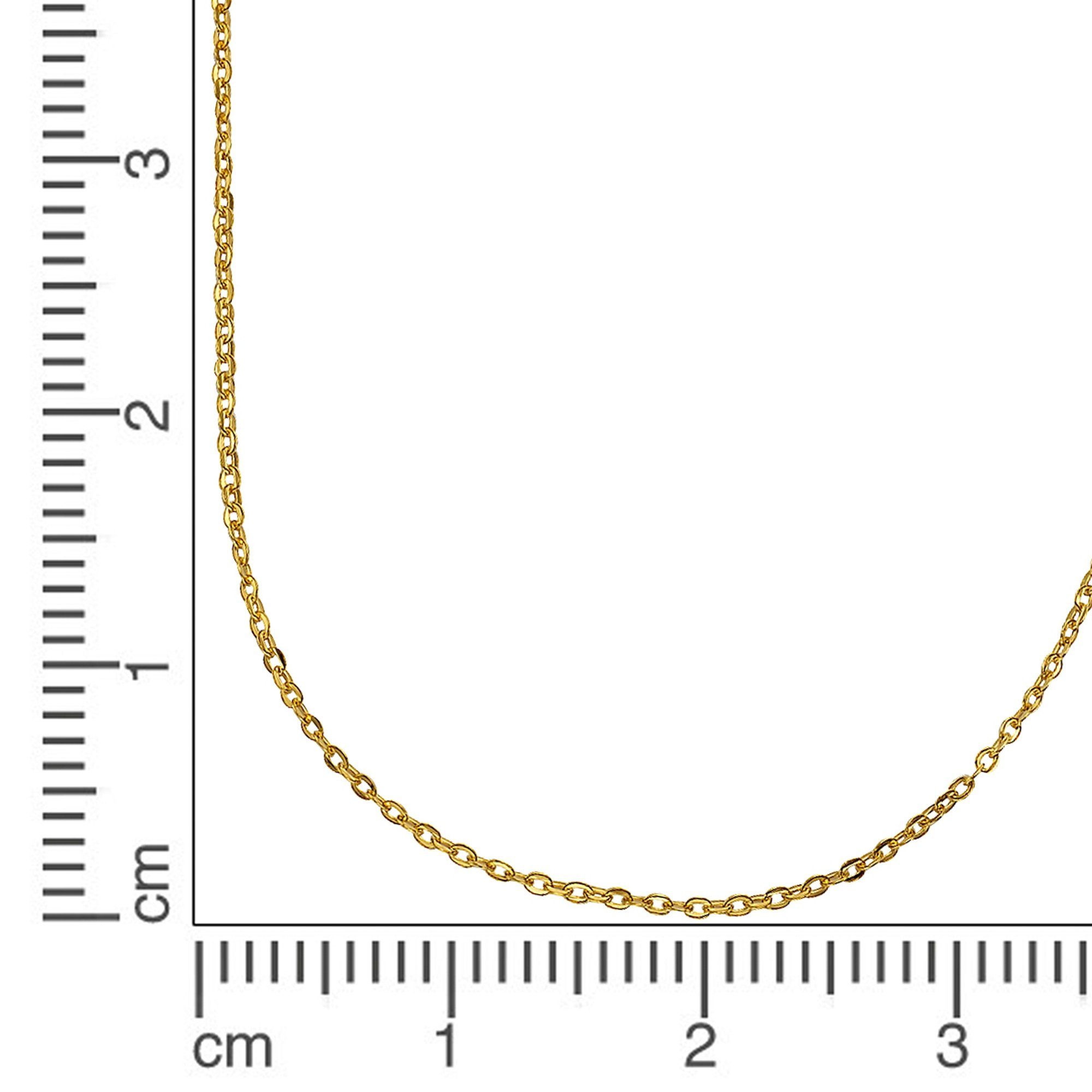 Collierkettchen 375 Gold Vivance Ankerkette 45cm