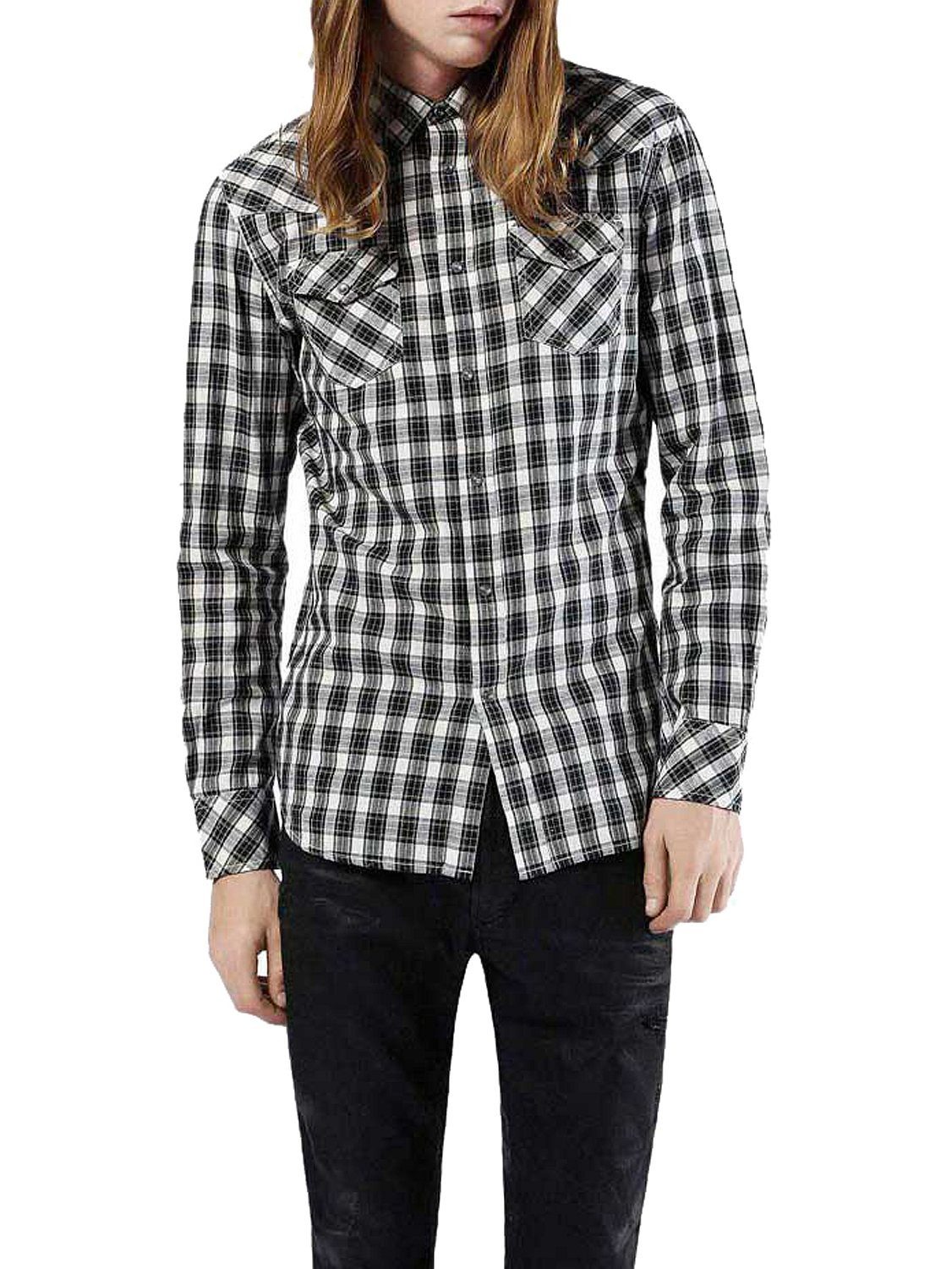 Diesel Langarmhemd Diesel Zule CAMICIA Herren Hemd