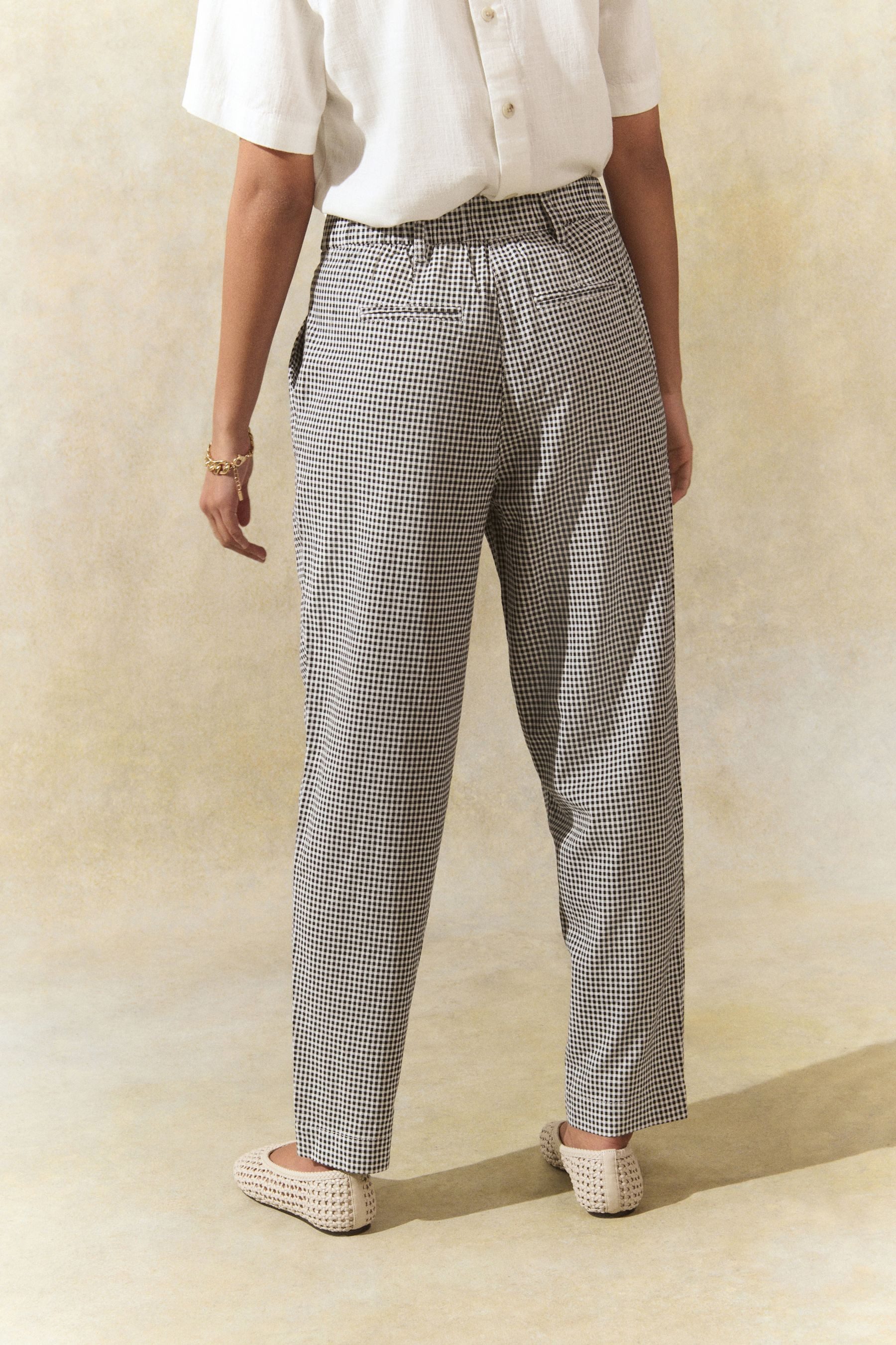 Next Leinenhose Stay Smart Hose mit günstig online kaufen