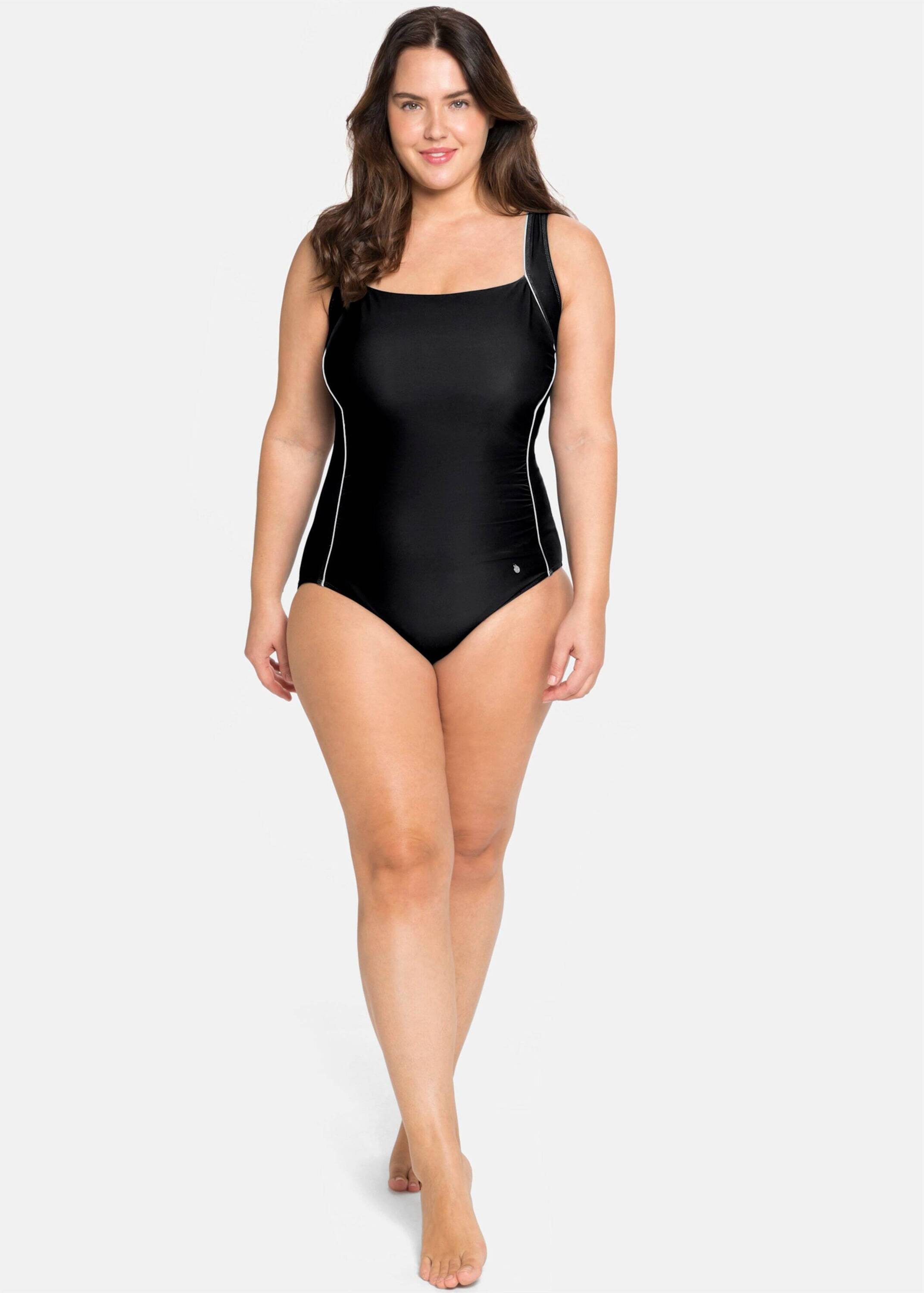 Sheego Badeanzug Badeanzug (1-St) günstig online kaufen