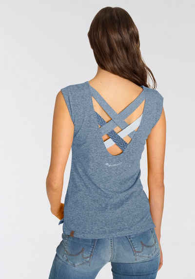 Ragwear T-Shirt »SOFIA O« mit besonderem Rückenausschnitt