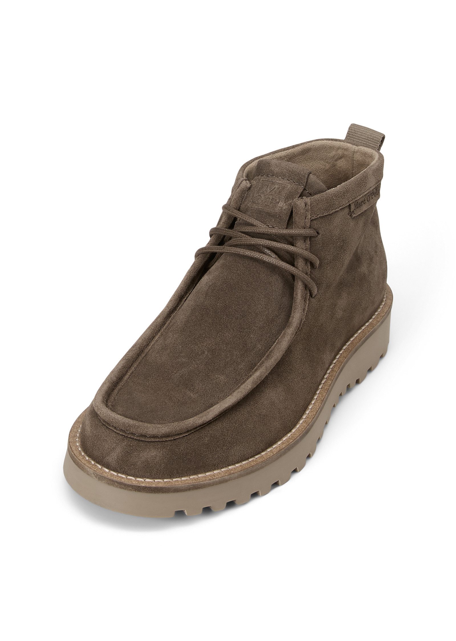 Marc O'Polo aus Velours-Rindleder Stiefelette