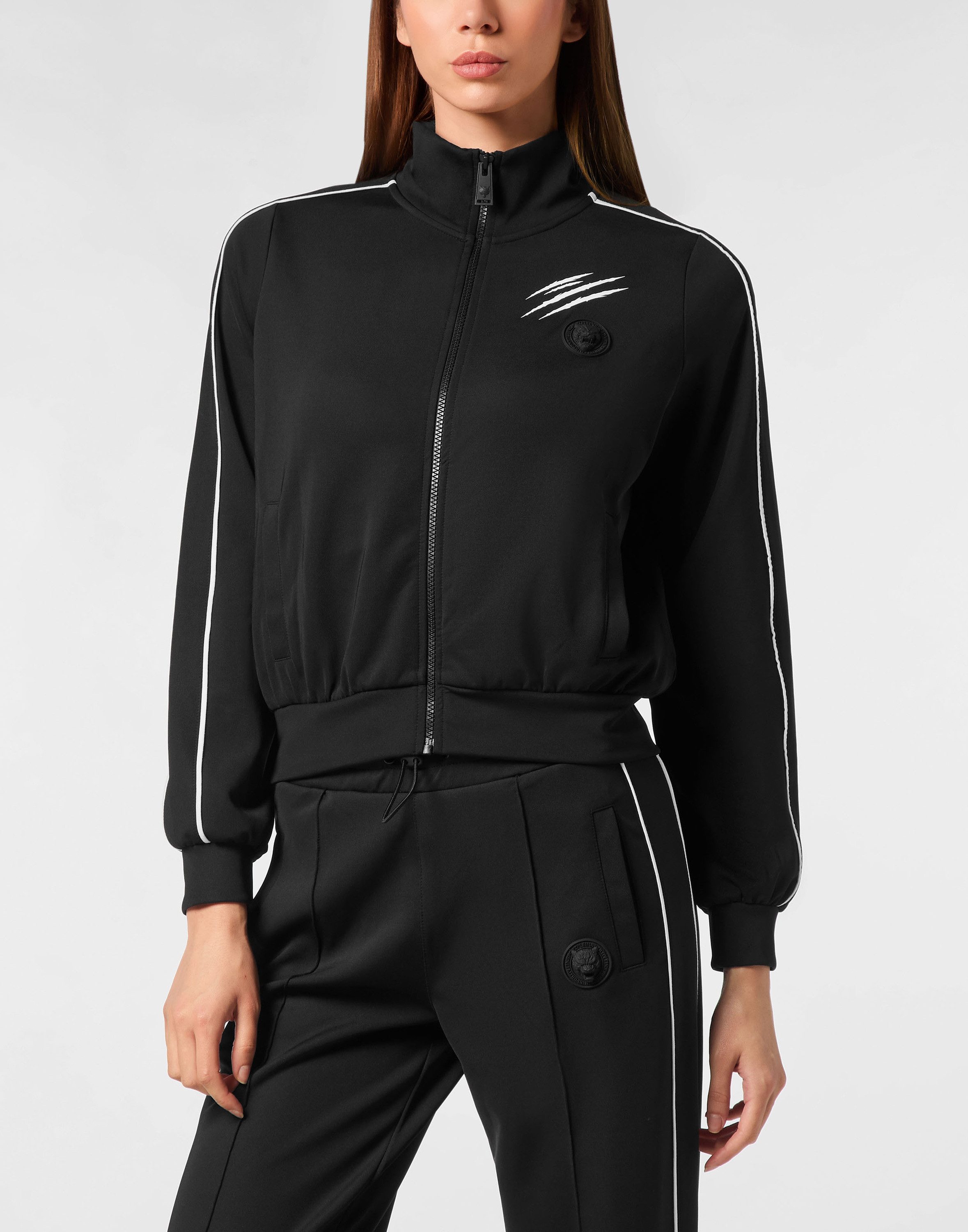 PLEIN SPORT Yoga-Sweatjacke Sweatjacke