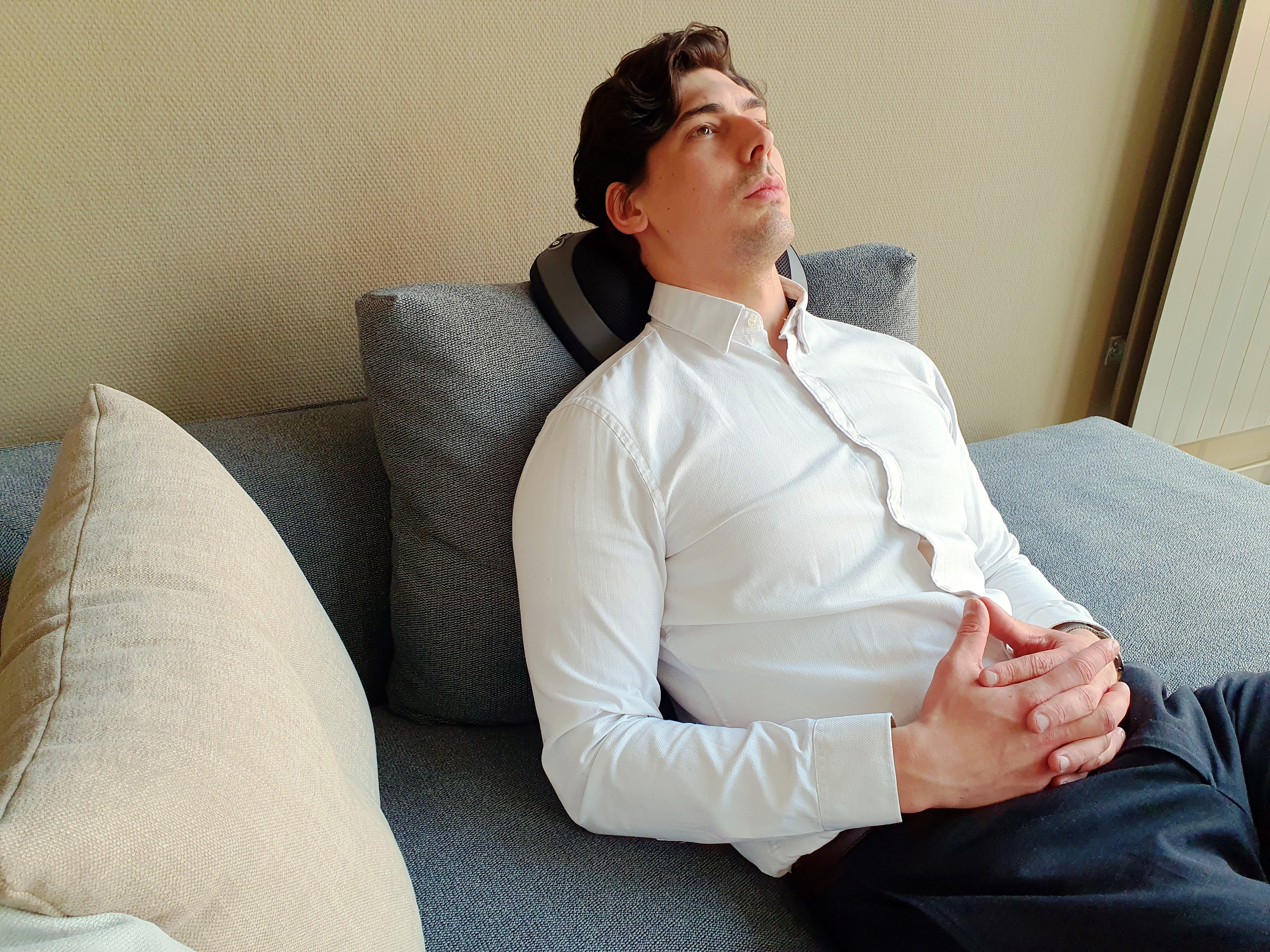 ergoleben Nacken-Massagekissen EL0018 Shiatsu-Massage für Nacken und Rücken