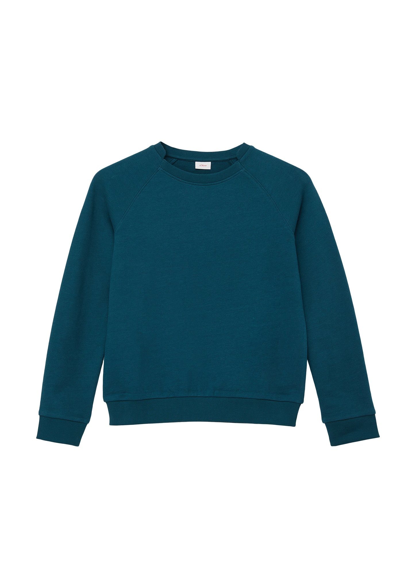 mit Ton-in-Ton-Nähten s.Oliver Sweatshirt Junior