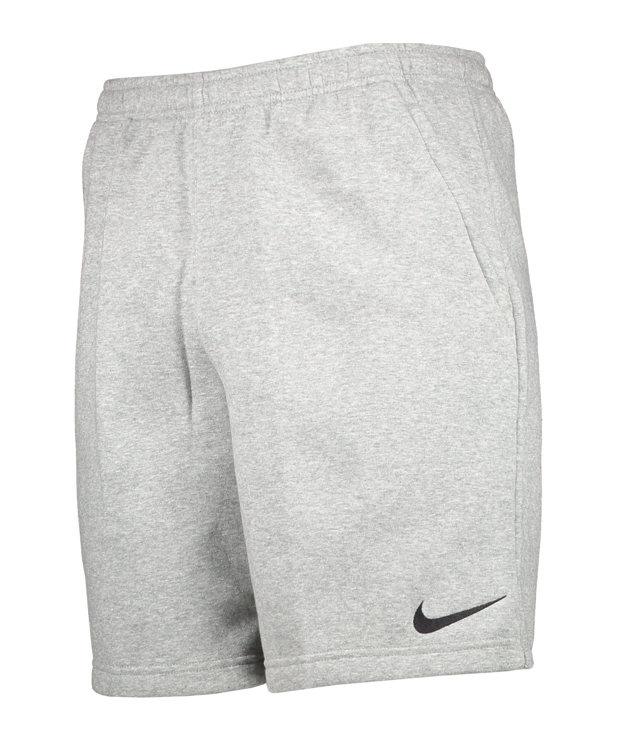 Nike Sporthose Park 20 Fleece Short grauschwarz