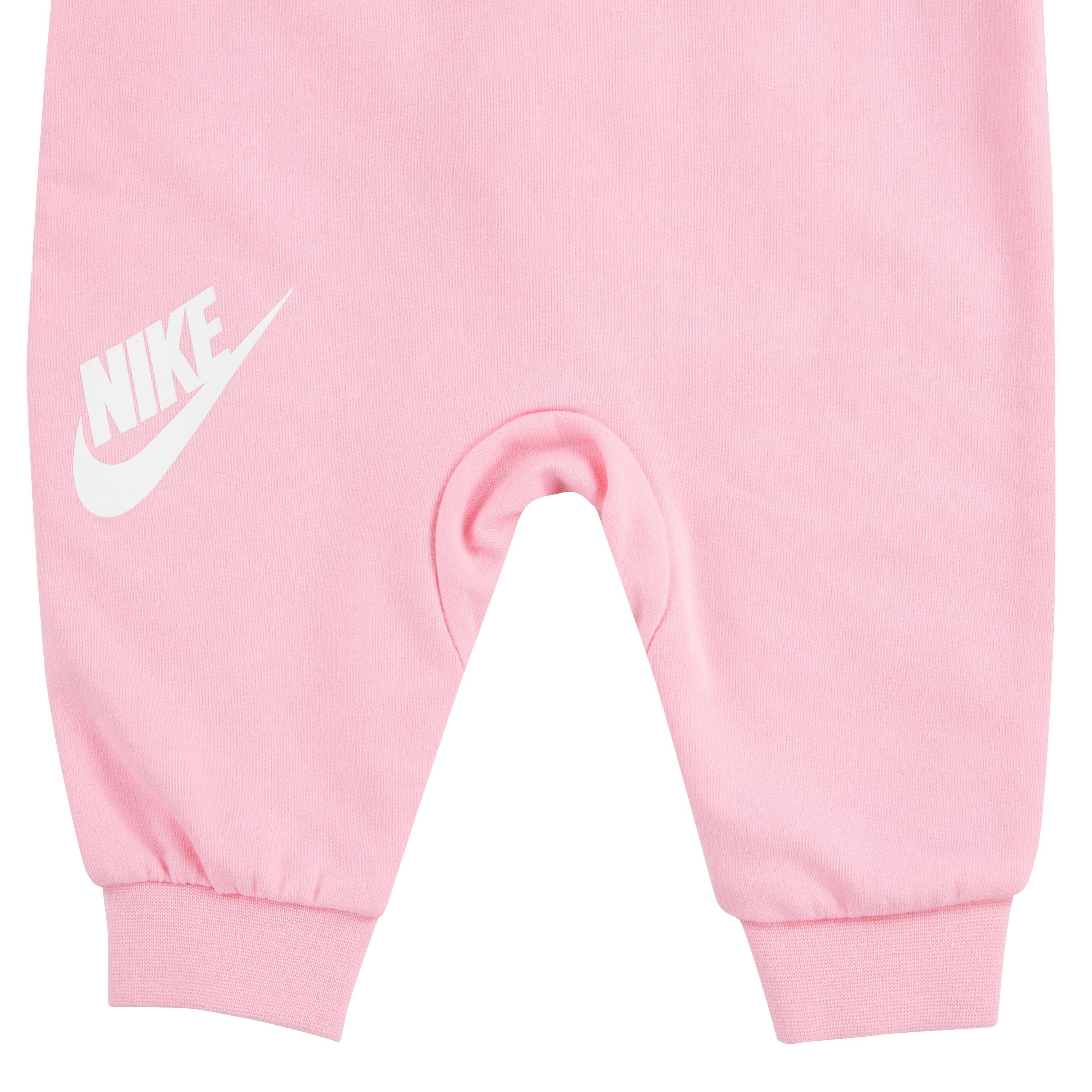 Nike Sportswear rosa-weiß COVERALL NKN ALL PLAY DAY Strampler