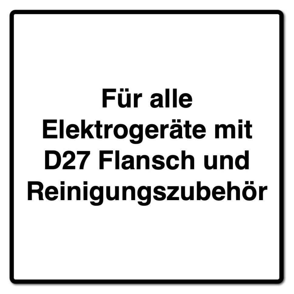 FESTOOL Staubabsauger D 27 DM-AS/CT Anschlussmuffe 27 mm Antistatik (202346) für alle