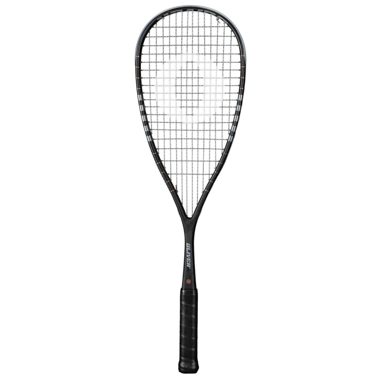 Oliver Squashschläger Pure 7 (105g/grifflastig) carbon/bronze - besaitet
