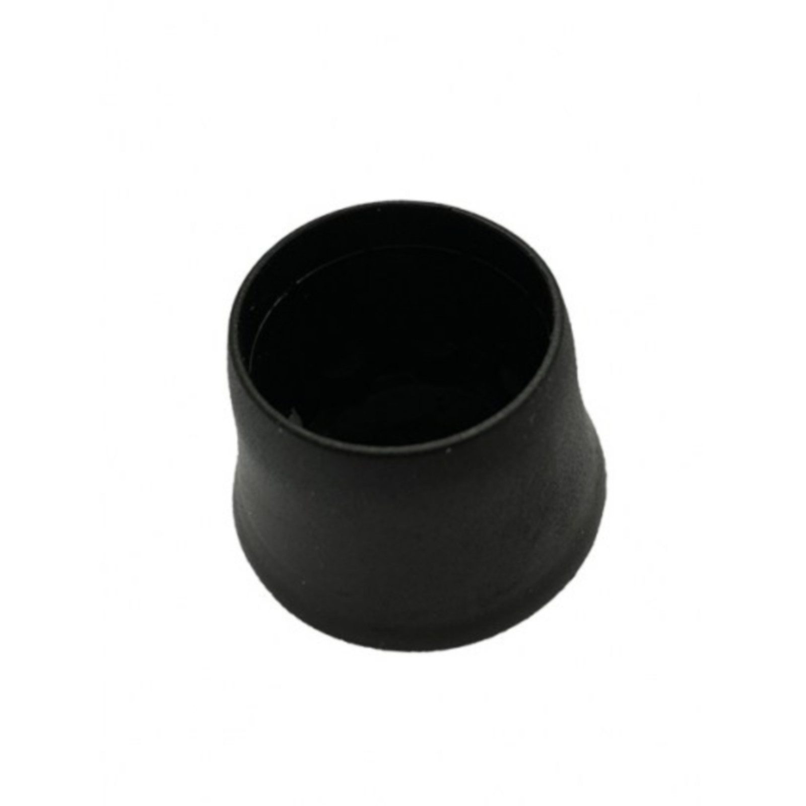 MWH Abdeckkappe Bodengleiter rund für Streckmetalltische und Stahltische 25 mm schwarz