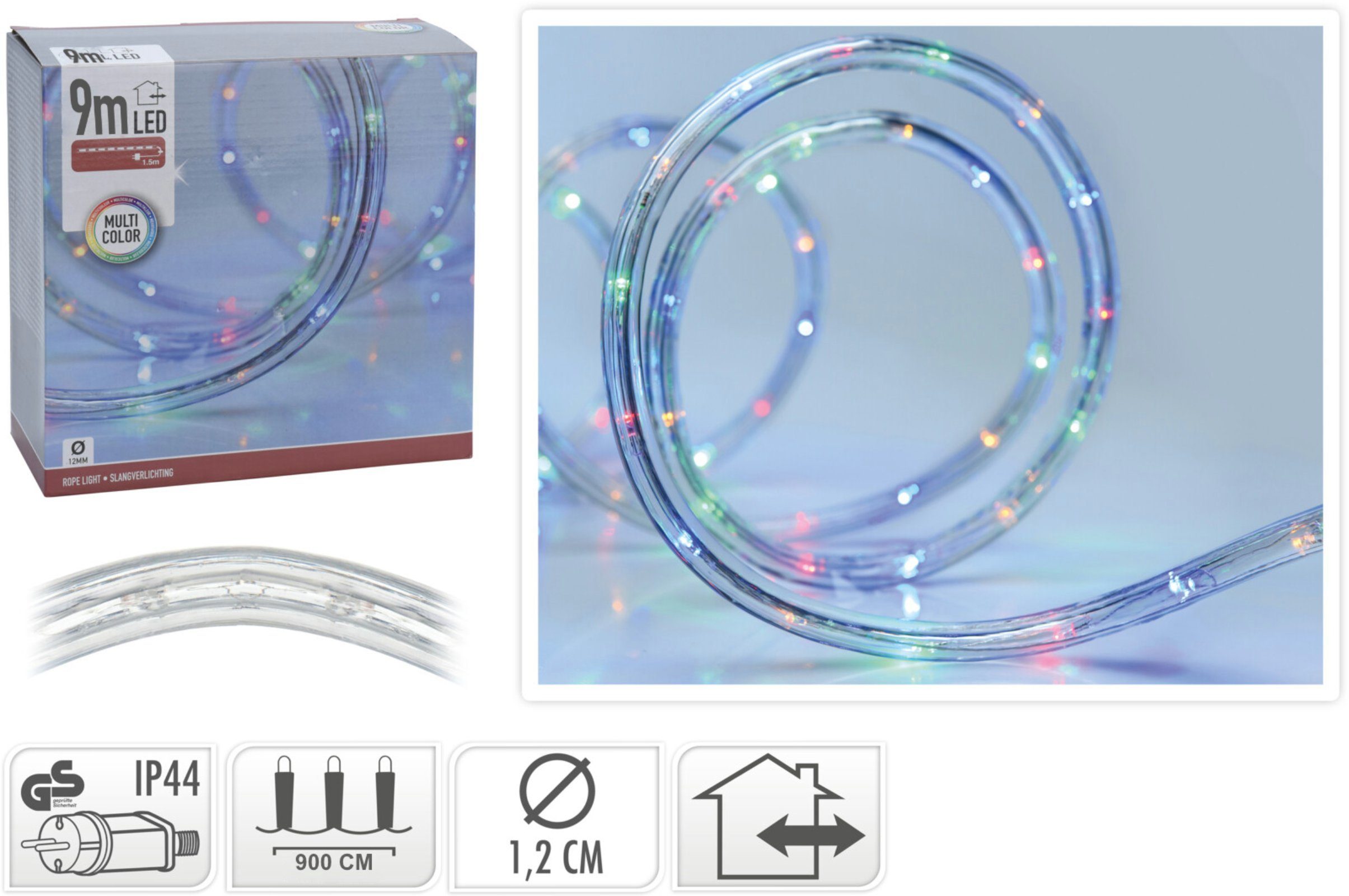 SELF IMPORT AGENCIES LED-Lichterschlauch XX540, Bunt 8 Modis LED´s verschiedene Speicherchip