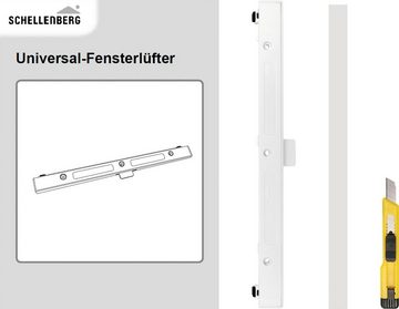 SCHELLENBERG Fensterfalzlüfter Universal-Fensterlüfter, BxH: 2,1x0,95 cm, Erweiterung zum Schellenberg Starterset, 293x21x9,5 mm