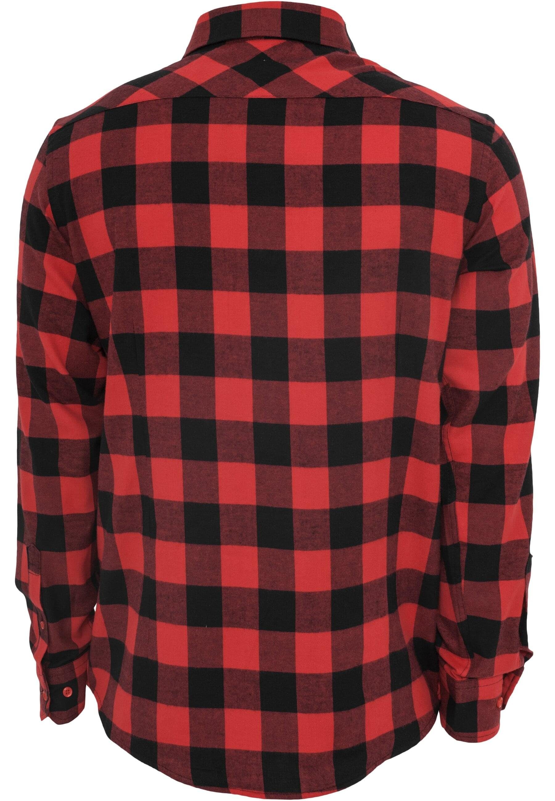 URBAN CLASSICS Kurzarmshirt Urban Classics Herren Checked Flanell Shirt (1- günstig online kaufen