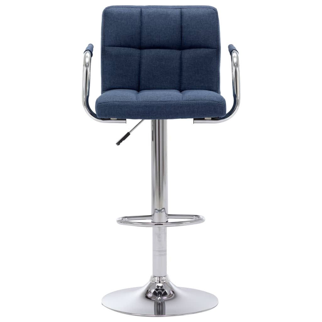 vidaXL Barhocker Barhocker Blau Stoff (1 günstig online kaufen