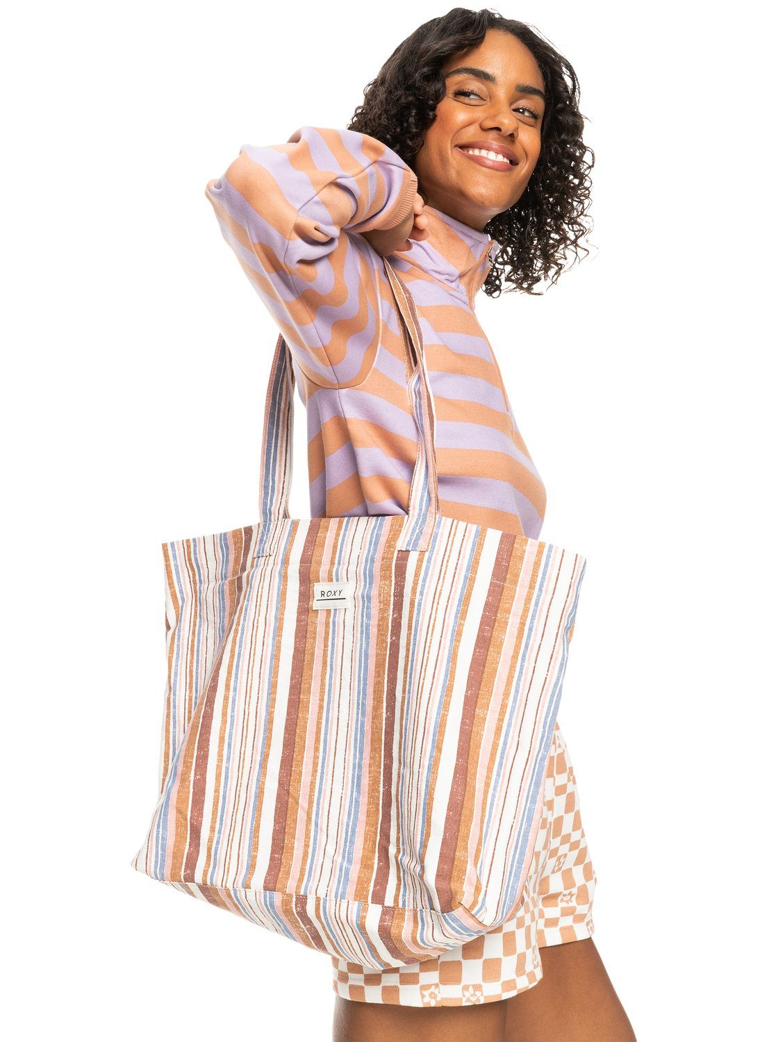 Roxy time is now tote bag hotsell