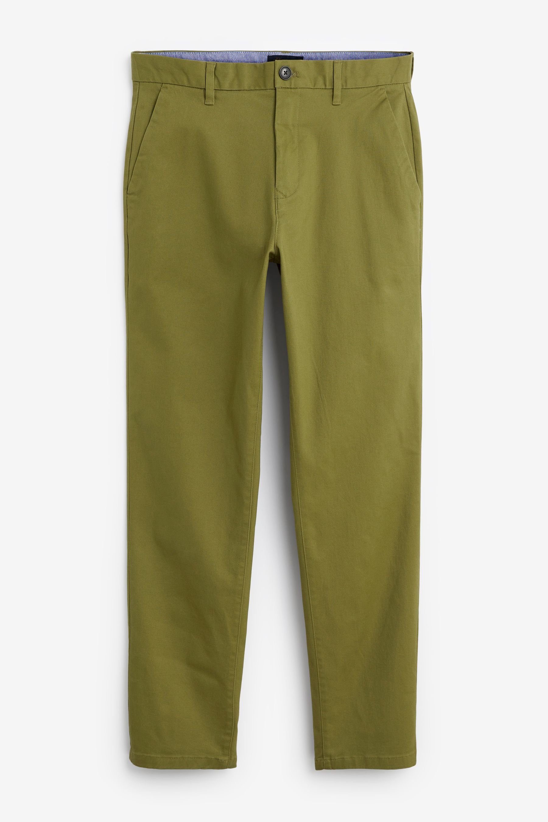 Next Chinohose (1-tlg) Olive Green