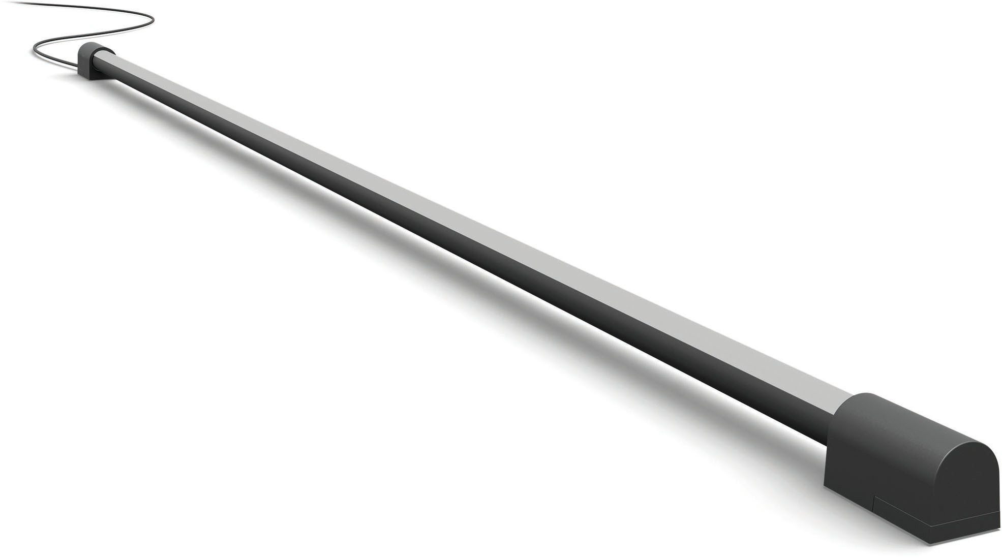 Philips Hue LED Lichtleiste Play Gradient Light Tube 125cm, Abschaltautomatik, Bluetooth, CCT - über Fernbedienung, Dimmfunktion, Farbsteuerung, Farbwechsel, Leuchtdauer einstellbar, Memoryfunktion, Nachtlichtfunktion, RGB, Smart Home, Timerfunktion, dimmbar über Fernbedienung, erweiterbar, mehrere Helligkeitsstufen, LED fest integriert, RGB