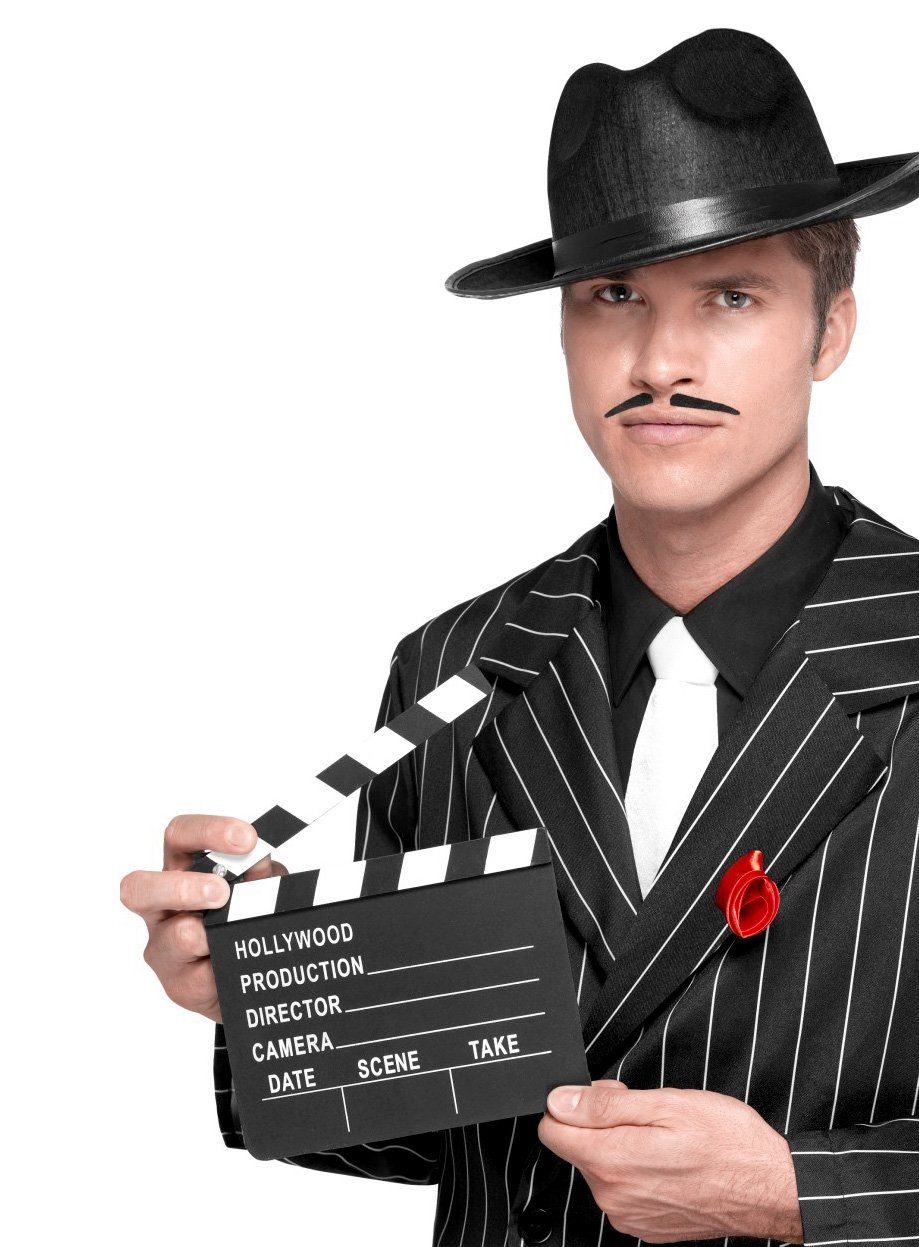 Smiffys Kostüm Filmklappe, Stilechtes Hollywood-Accessoire