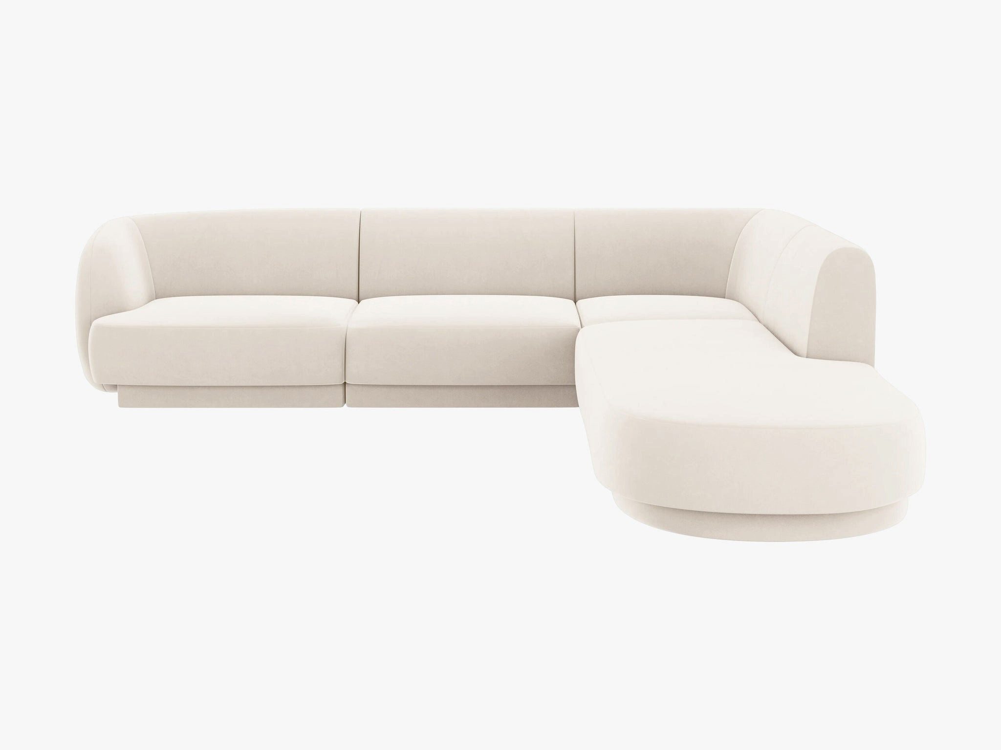 Micadoni Ecksofa Miley, 6-Sitzer