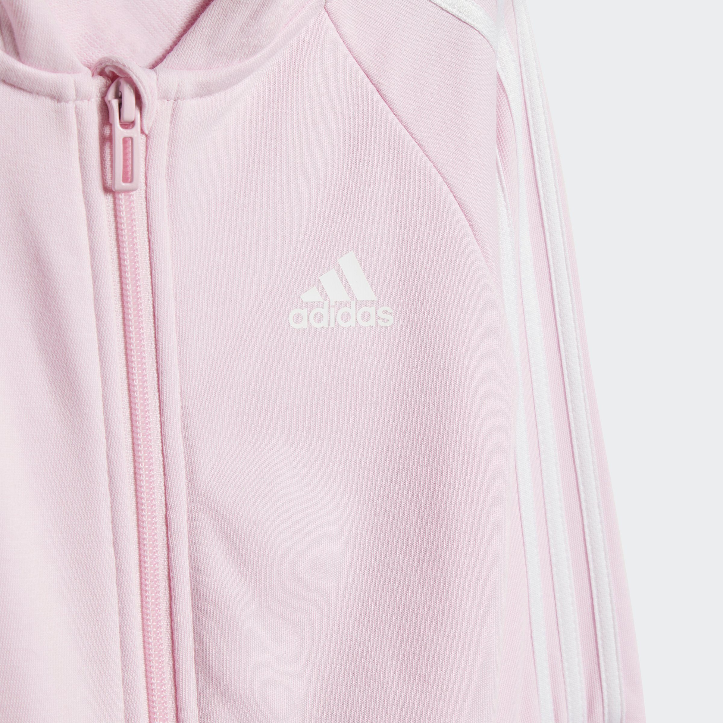 adidas Sportswear ONESIE FT / 3S I Overall White Clear Pink