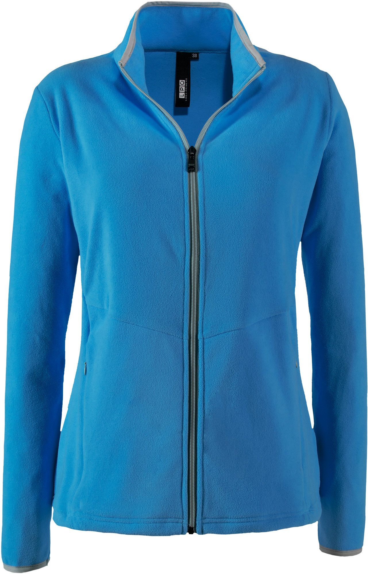 himmelblau Fleecejacke DECORAH traditioneller WOMEN Active Fleecejacke DEPROC II weiche in Optik