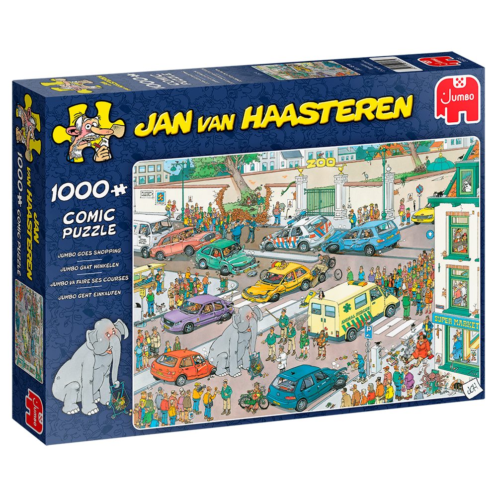 Jan van Haasteren Puzzle Jan van Haasteren Jumbo geht Einkaufen 1000 Teile günstig online kaufen