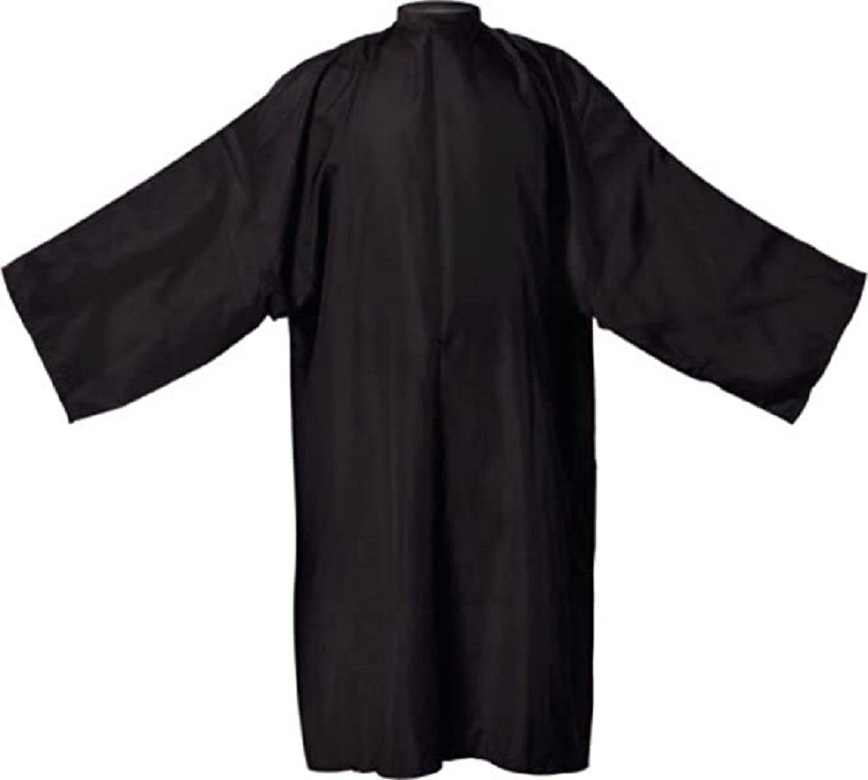 IC collection Kittelschürze Kimono Friseurumhang mit Ärmeln - Haarschneideumhang, (Spar-Set Frisierumhang, 2-tlg), Verstellbar & Wasserabweisend - Antistatisch – Bild 2 von 4