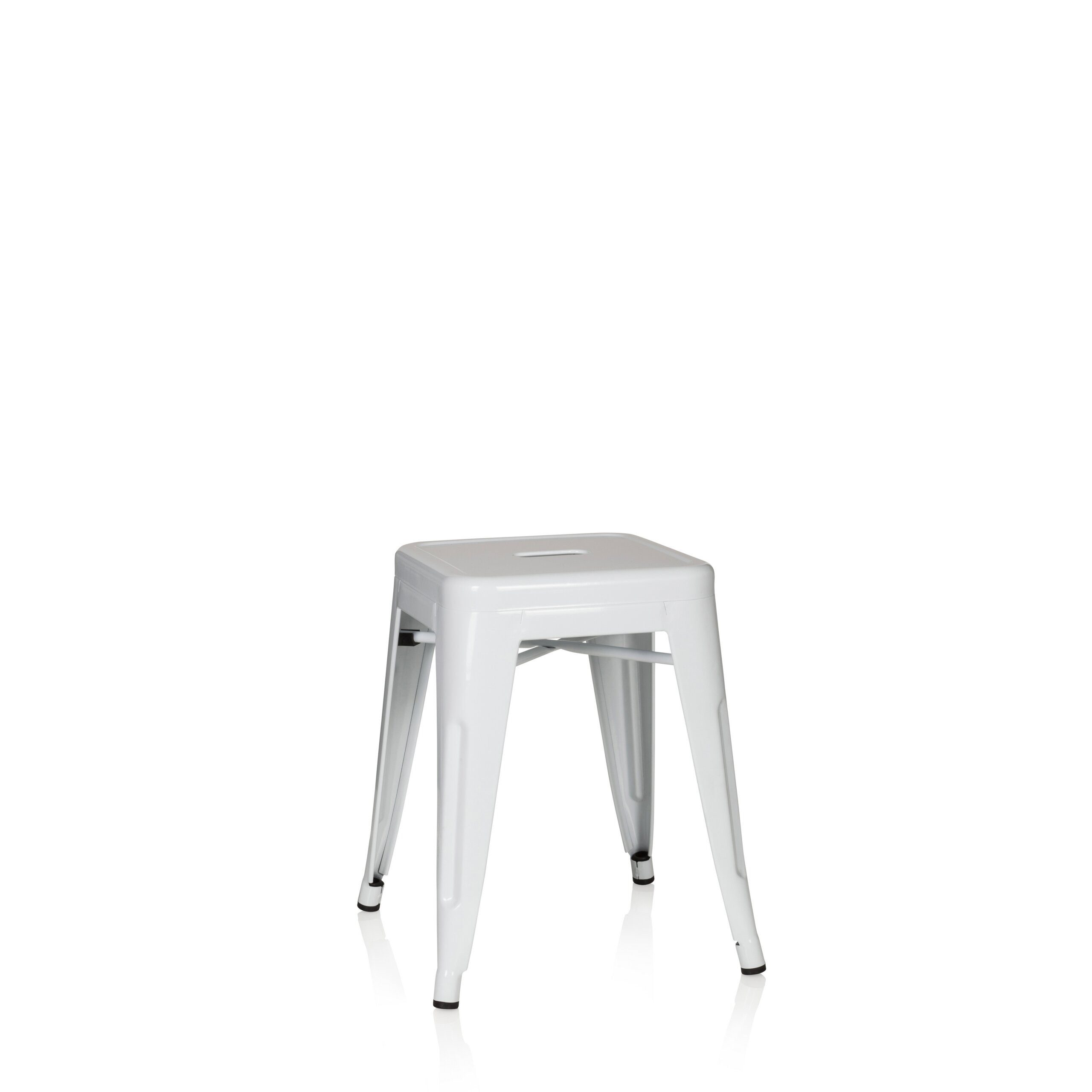 hjh OFFICE Sitzhocker VANTAGGIO Hocker Metall Höhe 46.0 cm, Hocker im industrial Design. € 64,90