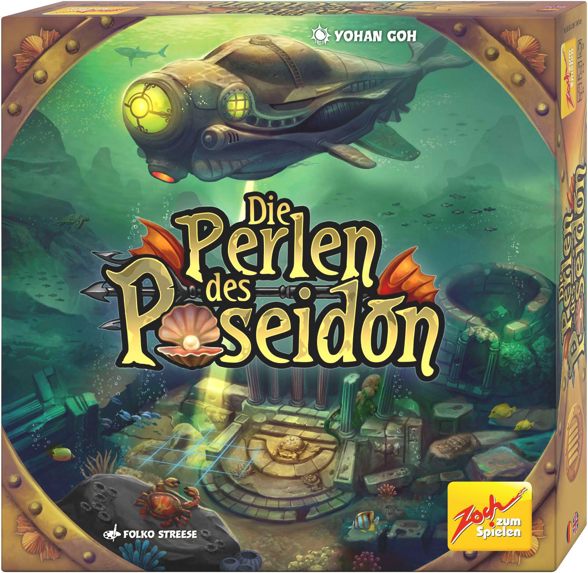 Zoch Spiel Die Perlen des Poseidon, Familienspiel