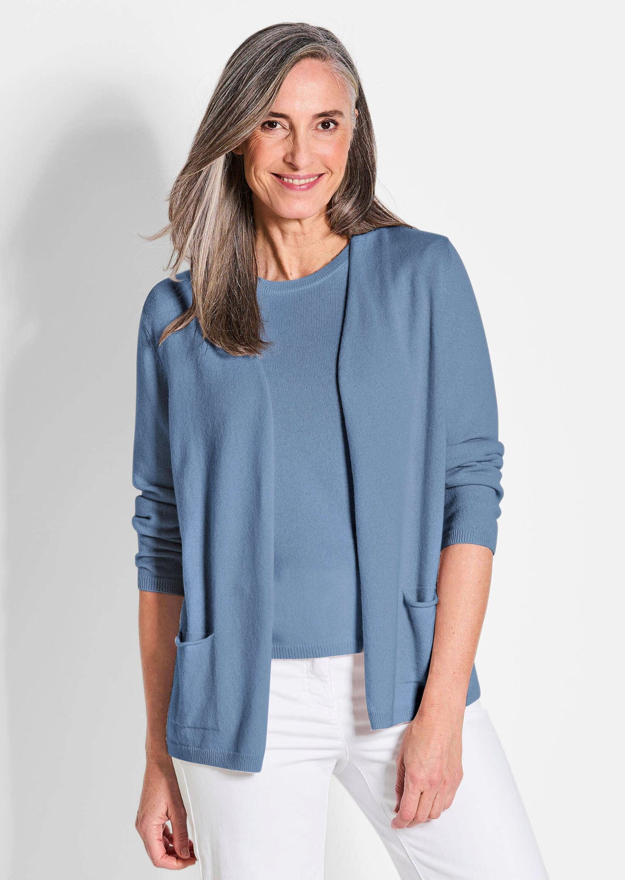 GOLDNER Kaschmirpullover Kaschmir-Longstrickjacke günstig online kaufen