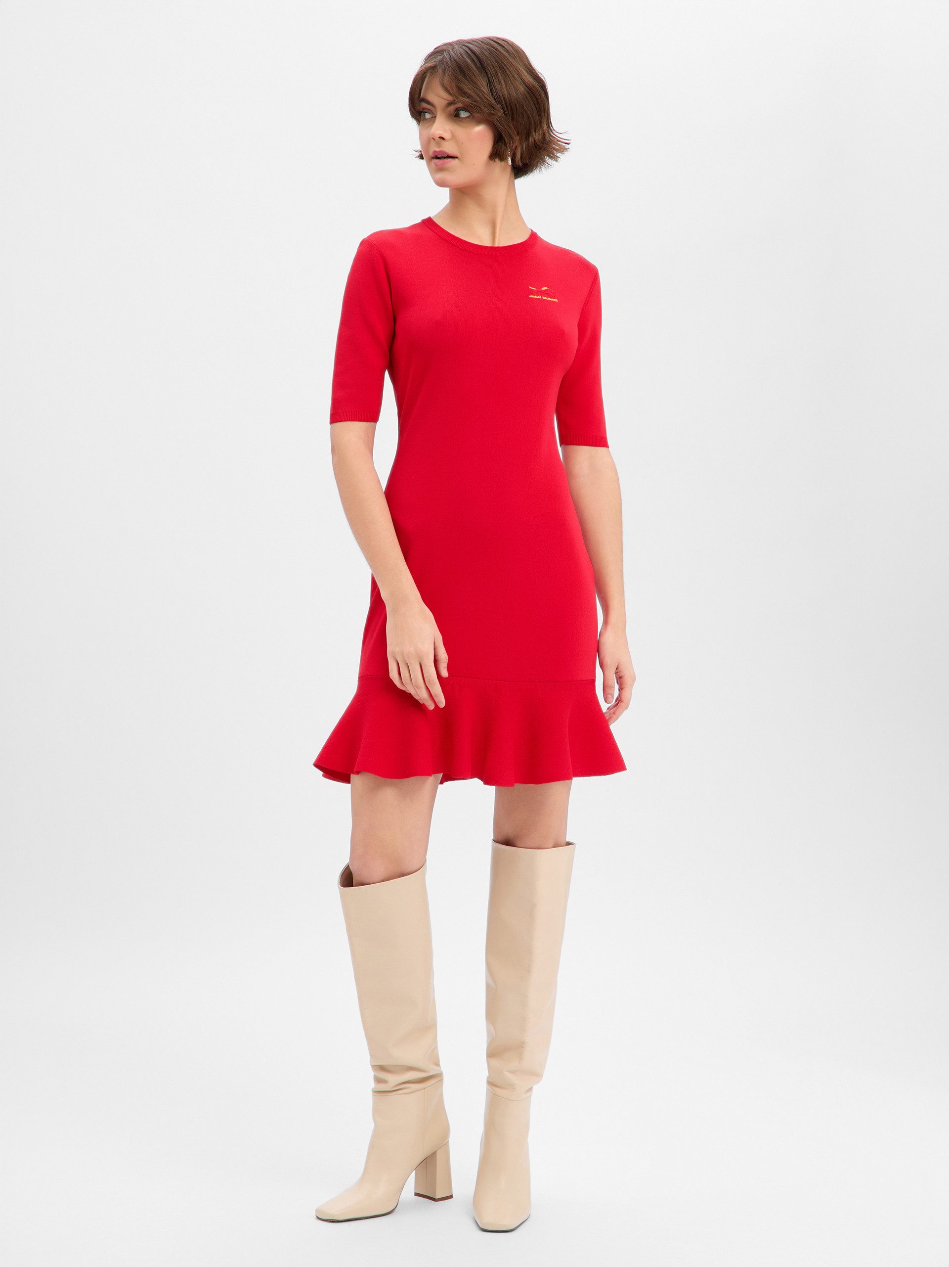 Armani Exchange Connected Strickkleid