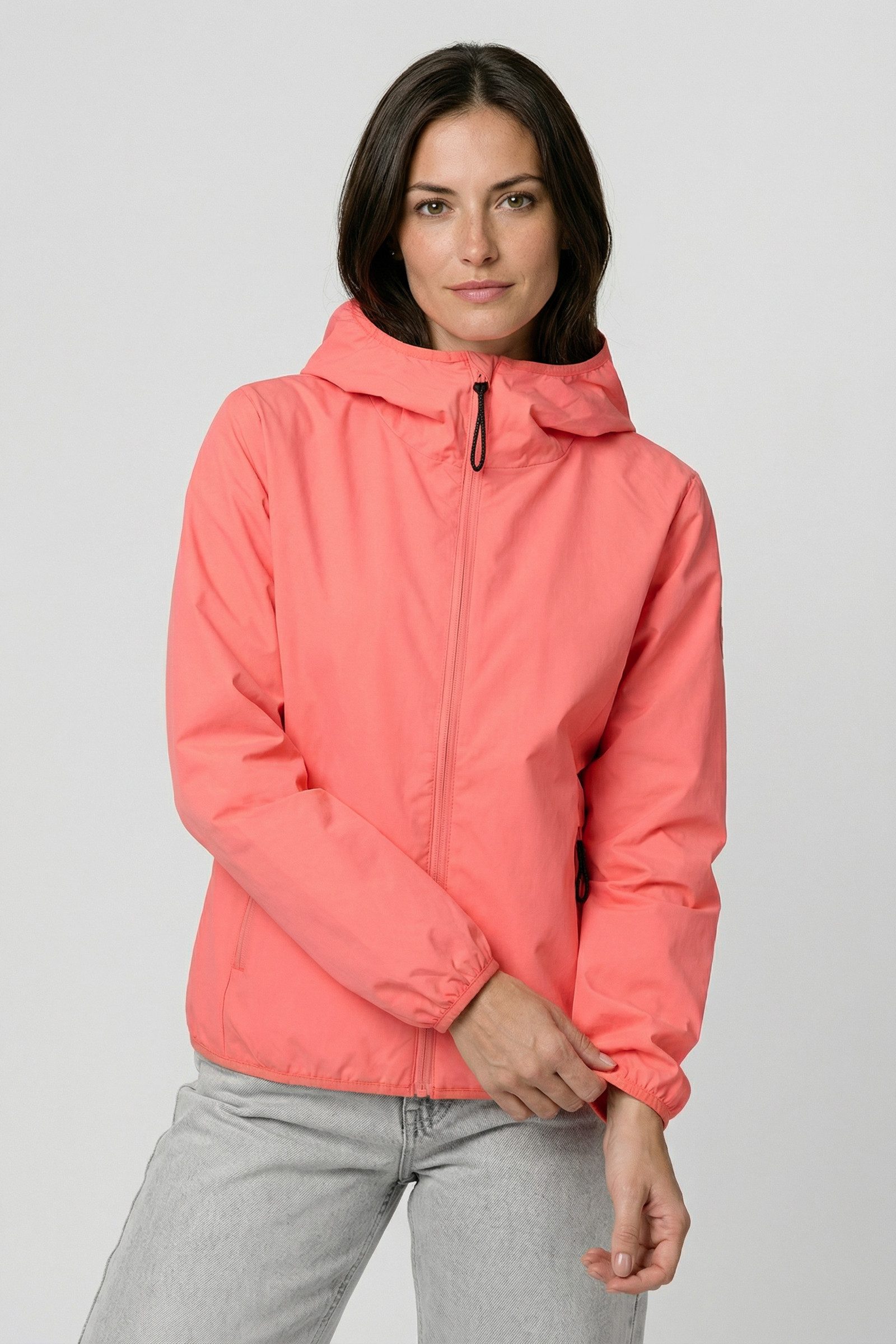 Alife & Kickin Sommerjacke Damen SolveidAK A Übergangsjacke, Jacke leichte Übergangsjacke mit Kapuze aus recyceltem Materialmix – Bild 2 von 4